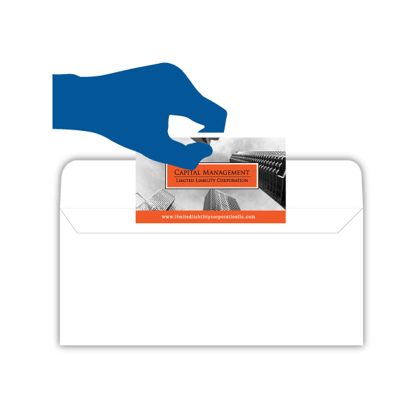 Print Business Cards & Insert with Letters