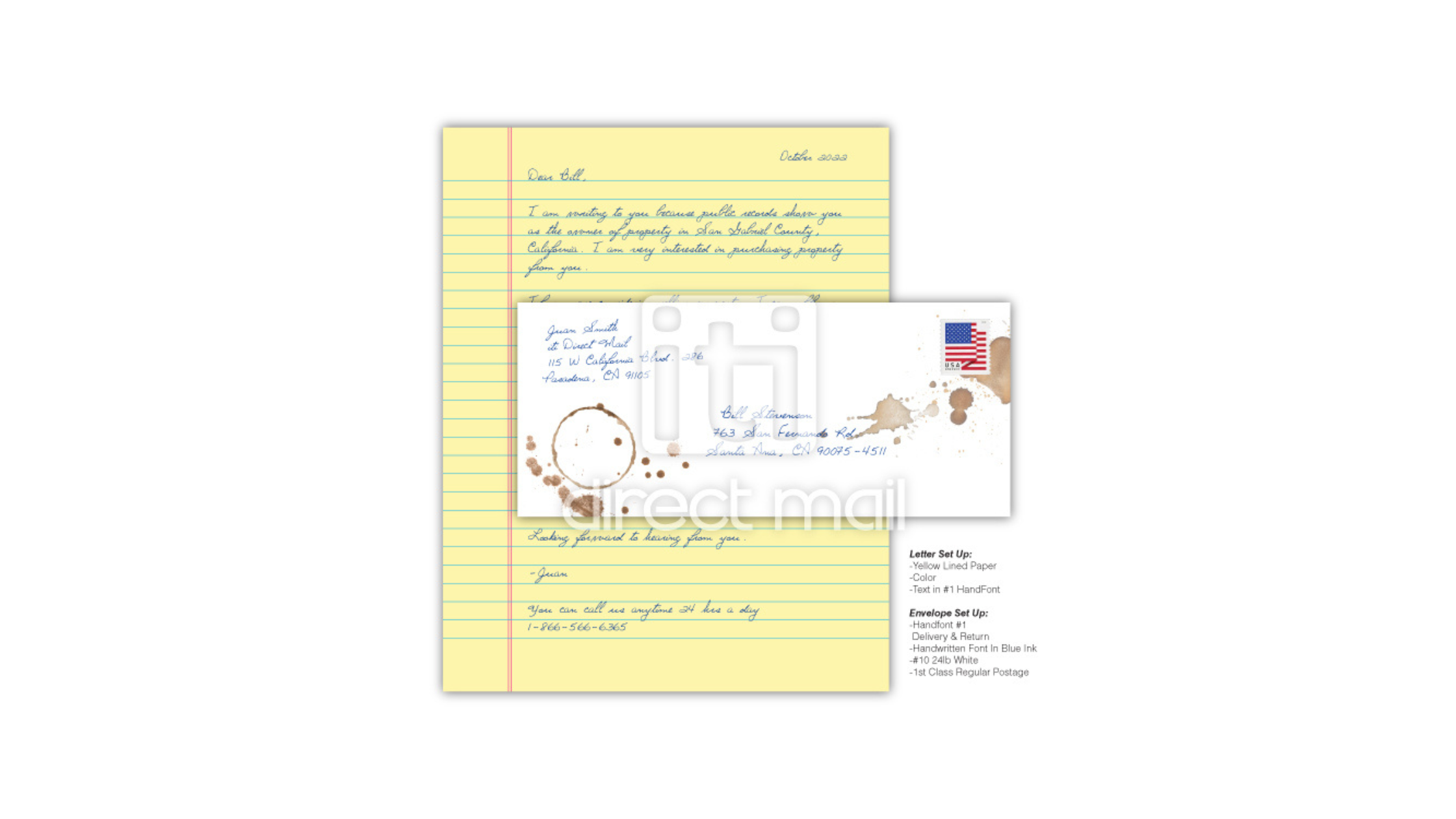 Yellow Letter Direct Mail Campaign