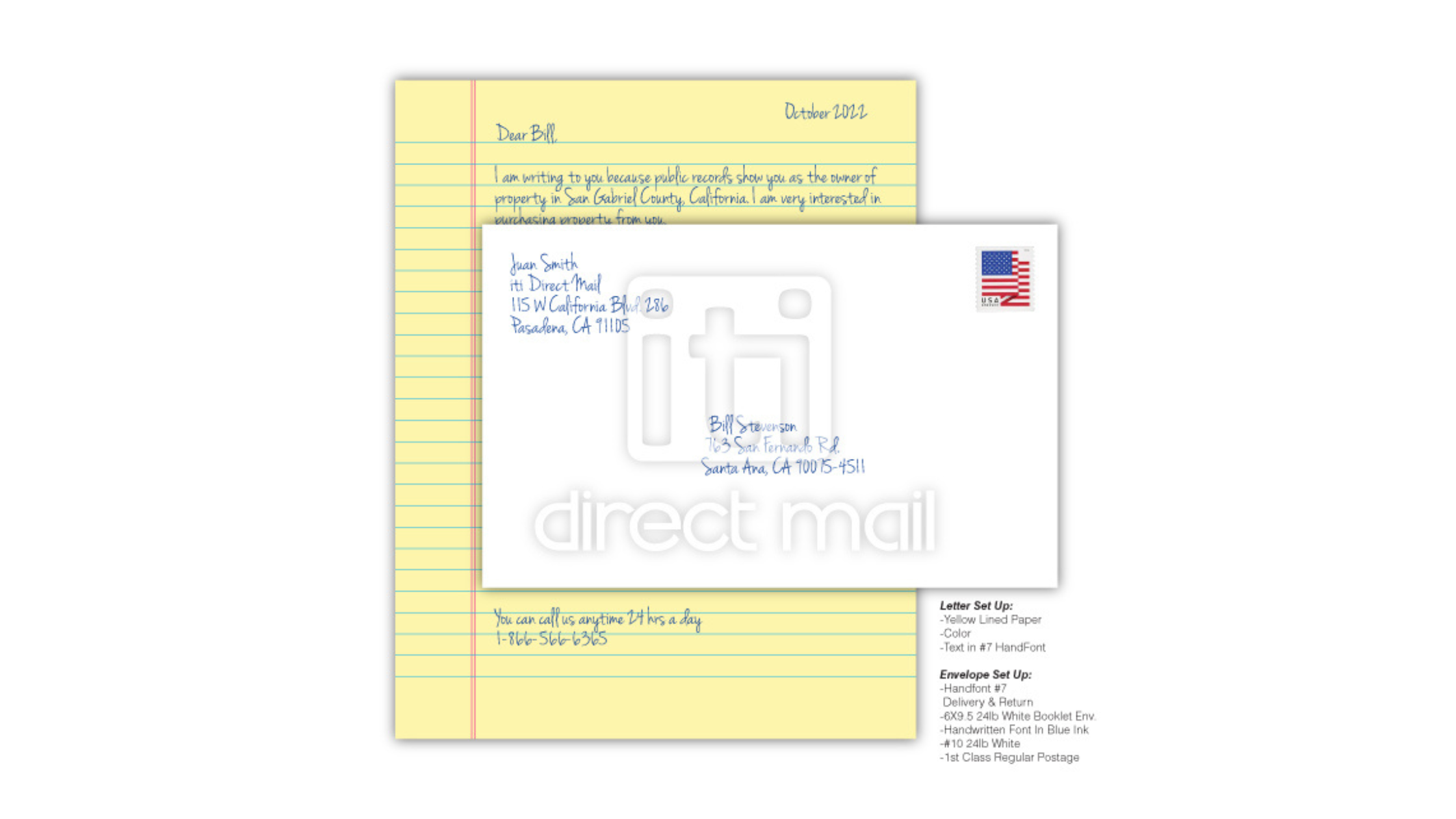 Yellow Letter Mailing Service Texas