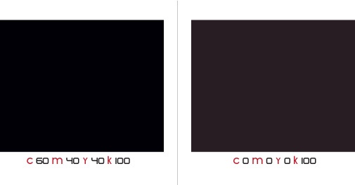 Avoid Dull Blacks and Purple Blues in CMYK Printing