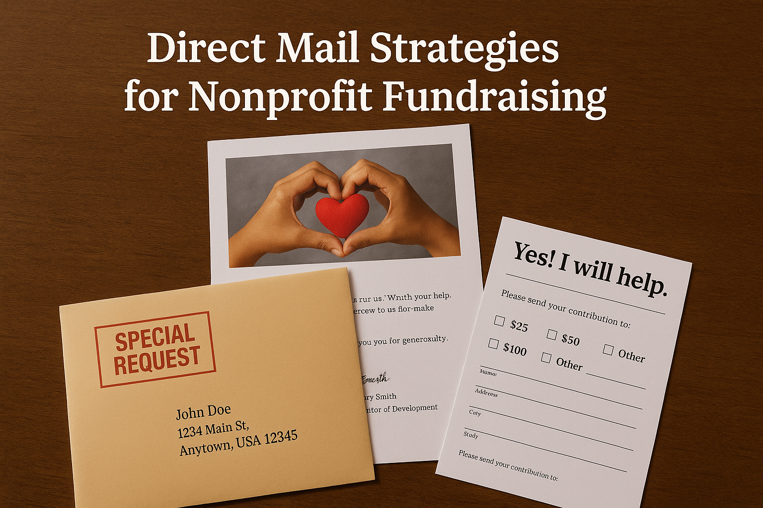 Direct Mail Strategies for Nonprofit Fundraising