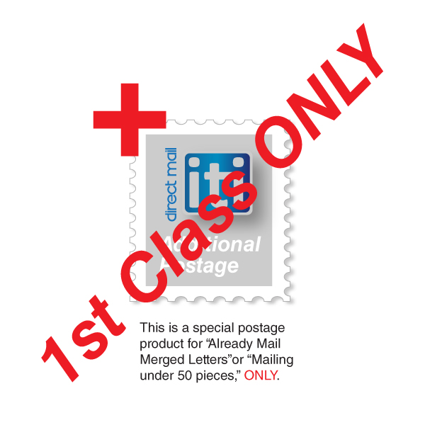 Add 1-st class postage